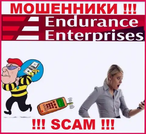 Не ведитесь на уговоры Endurance Enterprises, не рискуйте собственными накоплениями