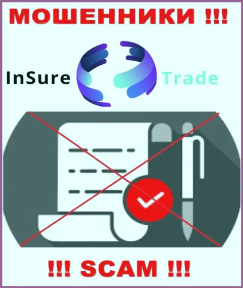 Доверять InsureTrade довольно рискованно ! У себя на сайте не предоставляют лицензию на осуществление деятельности
