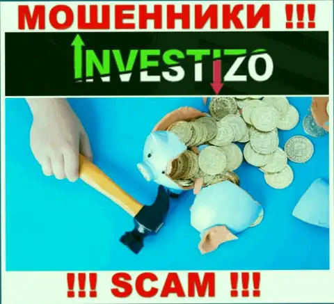 Investizo - internet-обманщики, можете утратить все свои деньги