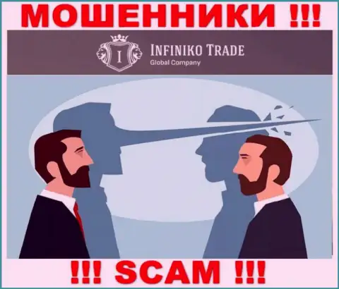 Вложенные деньги с вашего счета в ДЦ Infiniko Invest Trade LTD будут украдены, также как и комиссии