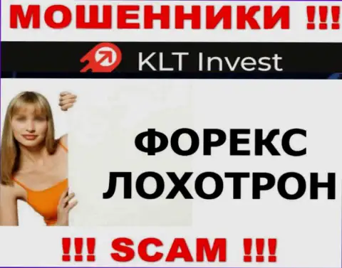 Деятельность internet мошенников KLTInvest Com: FOREX - ловушка для наивных клиентов