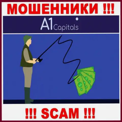 Не ведитесь на предложения internet мошенников из компании A1 Capitals, разведут на денежные средства и не заметите