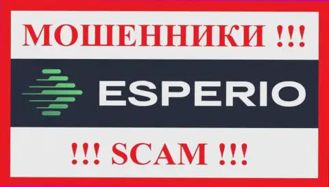 Esperio Org - это SCAM !!! МОШЕННИКИ !!!
