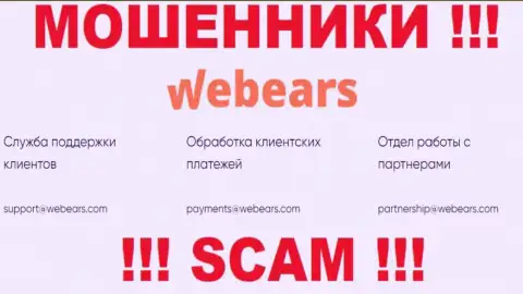 Не вздумайте контактировать через е-мейл с организацией Веберс Ком - это МОШЕННИКИ !!!
