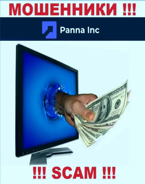 Не нужно соглашаться совместно работать с конторой Panna Inc - обчищают кошелек