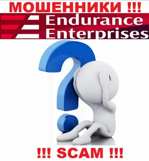 Обращайтесь за помощью в случае слива денежных активов в организации Endurance Enterprises, сами не справитесь