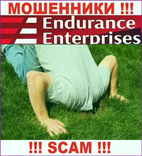 Endurance Enterprises - это несомненно МАХИНАТОРЫ !!! Организация не имеет регулятора и лицензии на работу