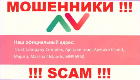 Не имейте дело с ForexOrg IL - данные internet мошенники спрятались в офшоре по адресу - Trust Company Complex, Ajeltake Road, Ajeltake Island, Majuro, Marshall Islands MH96960
