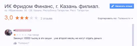 Freedom24 Ru денежные депозиты forex трейдерам не возвращает назад - ОБМАНЩИКИ !!!