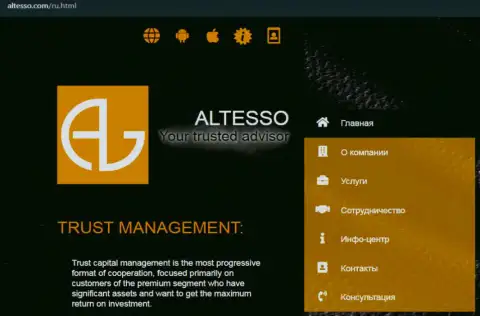 Официальный веб-сайт дилера AlTesso