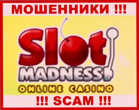 Slot Madness - это МОШЕННИК ! SCAM !!!